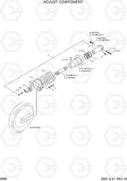 5060 ADJUST COMPONENT R210LC-3H, Hyundai