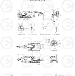 7020 DECALS(R210LC-3H) R210LC-3H, Hyundai