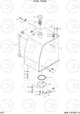 1071 FUEL TANK R210LC-3_LL, Hyundai