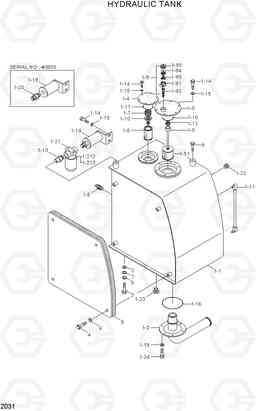 2031 HYDRAULIC TANK R210LC-3_LL, Hyundai