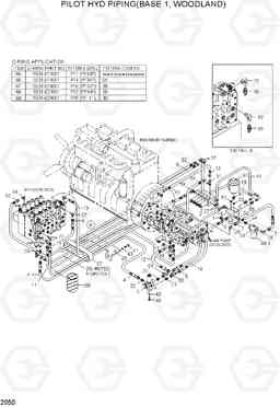 2050 PILOT HYD PIPING(BASE 1, WOODLAND) R210LC-3_LL, Hyundai