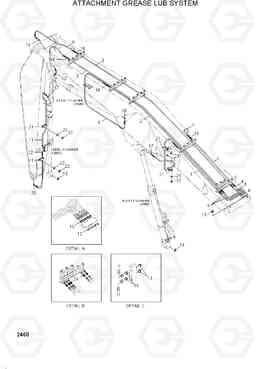 2460 ATTACHMENT GREASE LUB SYSTEM R210LC-3_LL, Hyundai