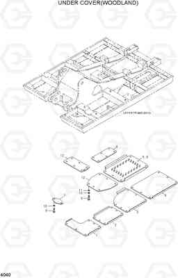 4040 UNDER COVER(WOODLAND) R210LC-3_LL, Hyundai