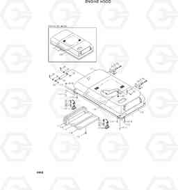 4440 ENGINE HOOD R210LC-3_LL, Hyundai