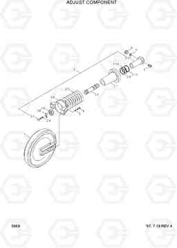 5060 ADJUST COMPONENT R210LC-3_LL, Hyundai