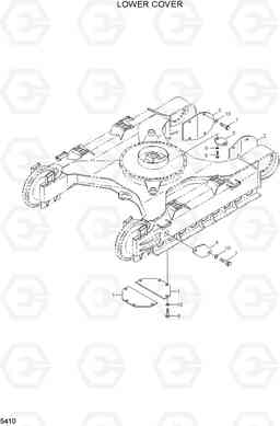 5410 LOWER COVER R210LC-3_LL, Hyundai