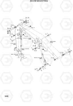 6400 BOOM MOUNTING R210LC-3_LL, Hyundai