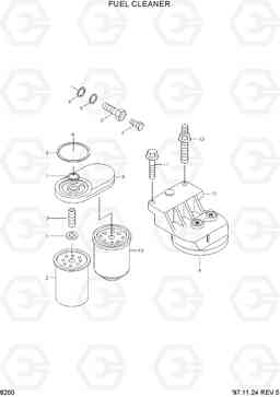 8200 FUEL CLEANER R210LC-3_LL, Hyundai