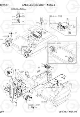 2074 CAB ELECTRIC 2(OPT, #7002-) R210LC-7, Hyundai