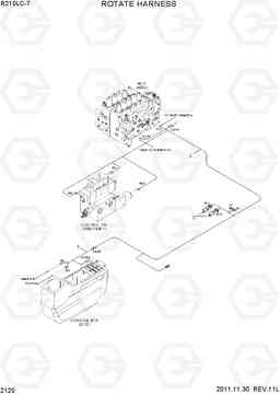 2120 ROTATE HARNESS R210LC-7, Hyundai