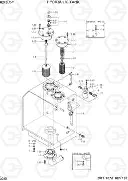 3020 HYDRAULIC TANK R210LC-7, Hyundai