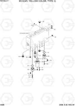 4098 MCV(4/5, YELLOW COLOR, TYPE 2) R210LC-7, Hyundai