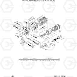 4300 TRAVEL MOTOR(H/WALKER, #0341-#2078) R210LC-7, Hyundai