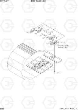 5050 TRACK CHAIN R210LC-7, Hyundai