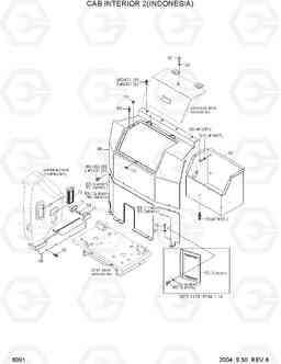 6091 CAB INTERIOR 2(INDONESIA) R210LC-7, Hyundai