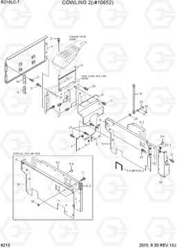 6210 COWLING 2(-#10652) R210LC-7, Hyundai