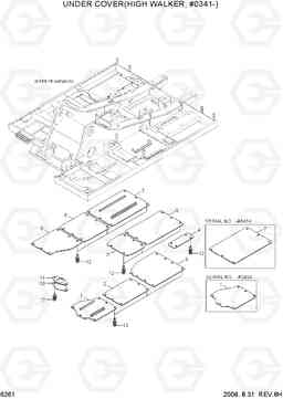 6261 UNDER COVER(HIGH WALKER, #0341-) R210LC-7, Hyundai