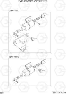 9260 FUEL SHUTOFF VALVE(-#1000) R210LC-7, Hyundai