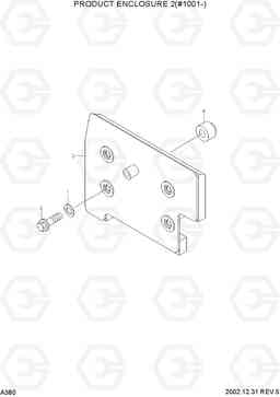 A380 PRODUCT ENCLOSURE 2(#1001-) R210LC-7, Hyundai