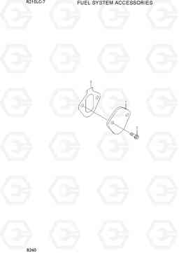 B240 FUEL SYSTEM ACCESSORIES R210LC-7, Hyundai