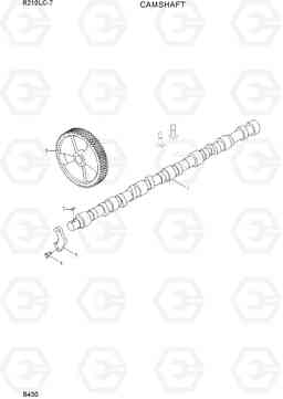 B430 CAMSHAFT R210LC-7, Hyundai