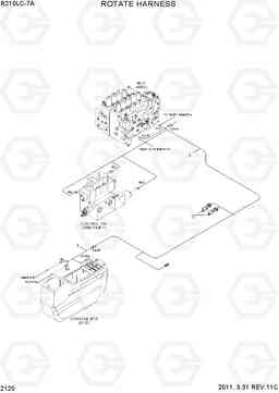 2120 ROTATE HARNESS R210LC-7A, Hyundai