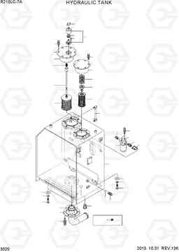 3020 HYDRAULIC TANK R210LC-7A, Hyundai