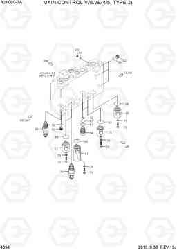 4094 MAIN CONTROL VALVE(4/5, TYPE2) R210LC-7A, Hyundai