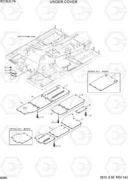 6260 UNDER COVER R210LC-7A, Hyundai