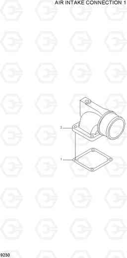 9230 AIR INTAKE CONNECTION 1 R210LC-7A, Hyundai