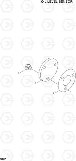 9460 OIL LEVEL SENSOR R210LC-7A, Hyundai