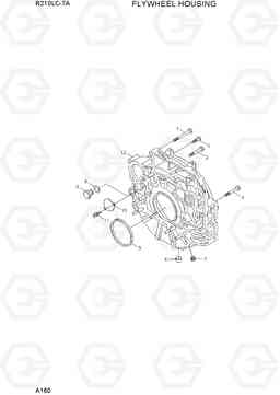 A160 FLYWHEEL HOUSING R210LC-7A, Hyundai