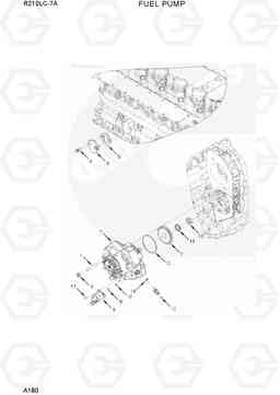 A180 FUEL PUMP R210LC-7A, Hyundai