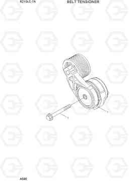 A590 BELT TENSIONER R210LC-7A, Hyundai