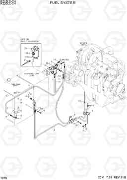 1070 FUEL SYSTEM R210/220LC-7H, Hyundai