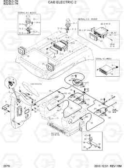 2070 CAB ELECTRIC 2 R210/220LC-7H, Hyundai