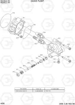 4030 GEAR PUMP R210/220LC-7H, Hyundai