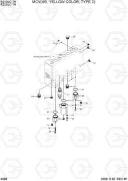 4098 MCV(4/5, YELLOW COLOR, TYPE 2) R210/220LC-7H, Hyundai