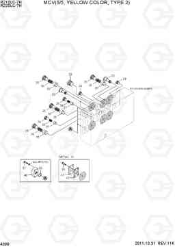 4099 MCV(5/5, YELLOW COLOR, TYPE 2) R210/220LC-7H, Hyundai