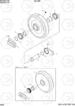 5040 IDLER R210/220LC-7H, Hyundai