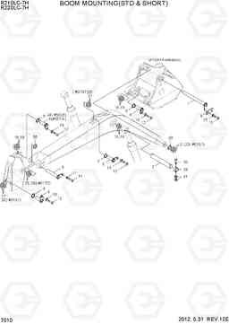 7010 BOOM MOUNTING(STD & SHORT) R210/220LC-7H, Hyundai