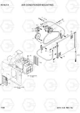 1100 AIR CONDITIONER MOUNTING R210LC-9, Hyundai