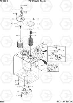 3020 HYDRAULIC TANK R210LC-9, Hyundai