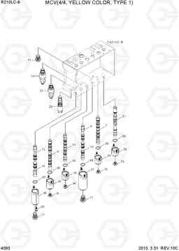 4093 MCV(4/4, YELLOW COLOR, TYPE 1) R210LC-9, Hyundai