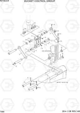 7300 BUCKET CONTROL GROUP R210LC-9, Hyundai