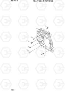 A030 REAR GEAR HOUSING R210LC-9, Hyundai