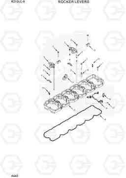 A440 ROCKER LEVERS R210LC-9, Hyundai