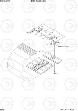 5060 TRACK CHAIN R220LC-9S, Hyundai