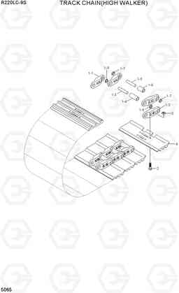 5065 TRACK CHAIN(HIGH WALKER) R220LC-9S, Hyundai