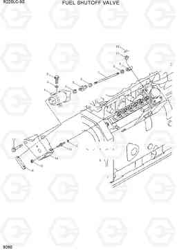 9260 FUEL SHUTOFF VALVE R220LC-9S, Hyundai